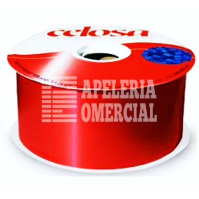 MERCERIA LISTON CELOSA LISO #22 C. ROJO